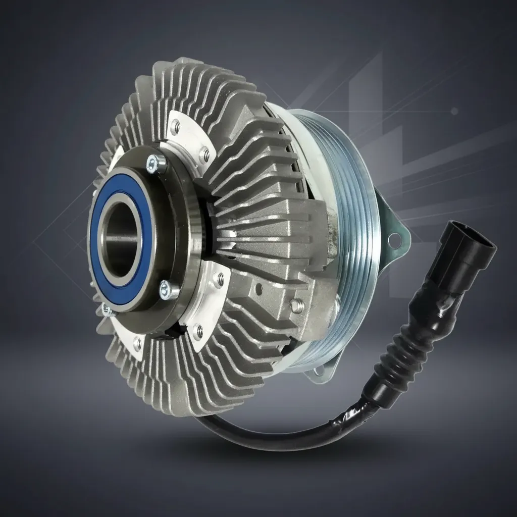 POLIA DA BOMBA DE AGUA EMBREAGEM ELETROMAGNETICA IVECO DAILY APÓS 2013 - Imagem 2