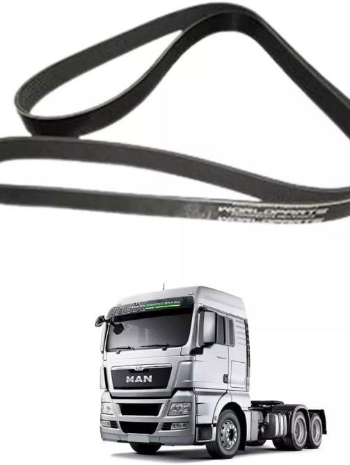 CORREIA POLI V 8PK1920 VW 28.440 29.440 33.440 MAN TGX 2012... 8PK1920