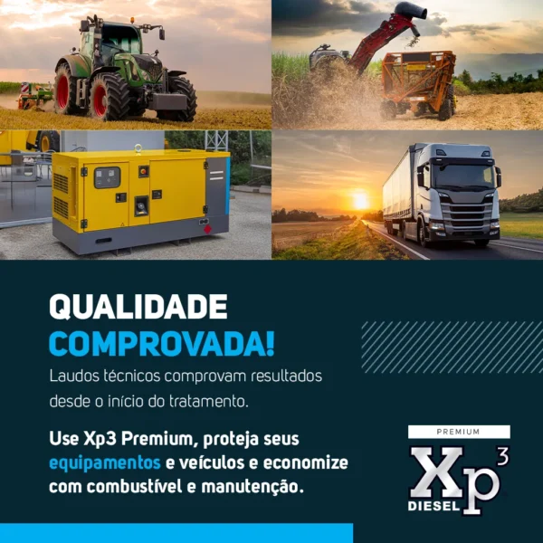 Aditivo Diesel XP3 Premium Alta Performance, Economia e Proteção Total para o Seu Motor 100ml - Imagem 5