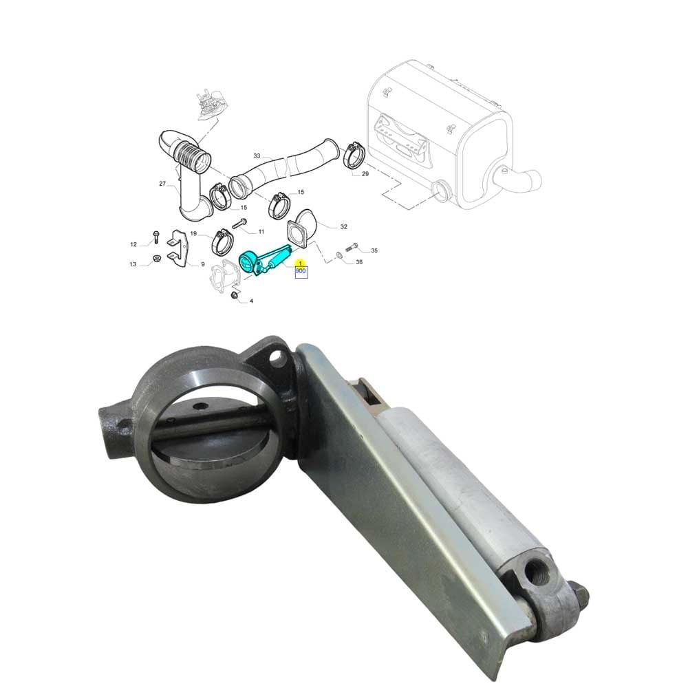 5801389942-2480 FREIO MOTOR COMPLETO TECTOR 170E28 170E30 240E28 240E30 - Imagem 3