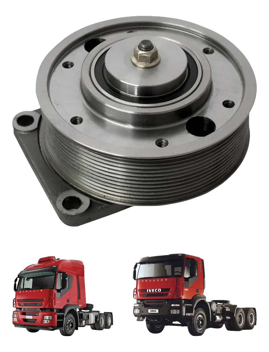 POLIA DA CORREIA SUPORTE DA HELICE MOTOR - Imagem 2