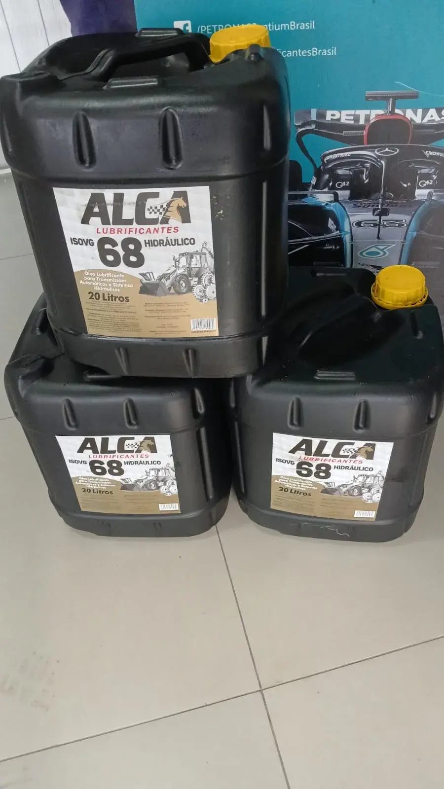 Óleo Hidráulico 68 Alca ISO VG 68 Alta Performance Sistemas Hidráulicos - Imagem 2