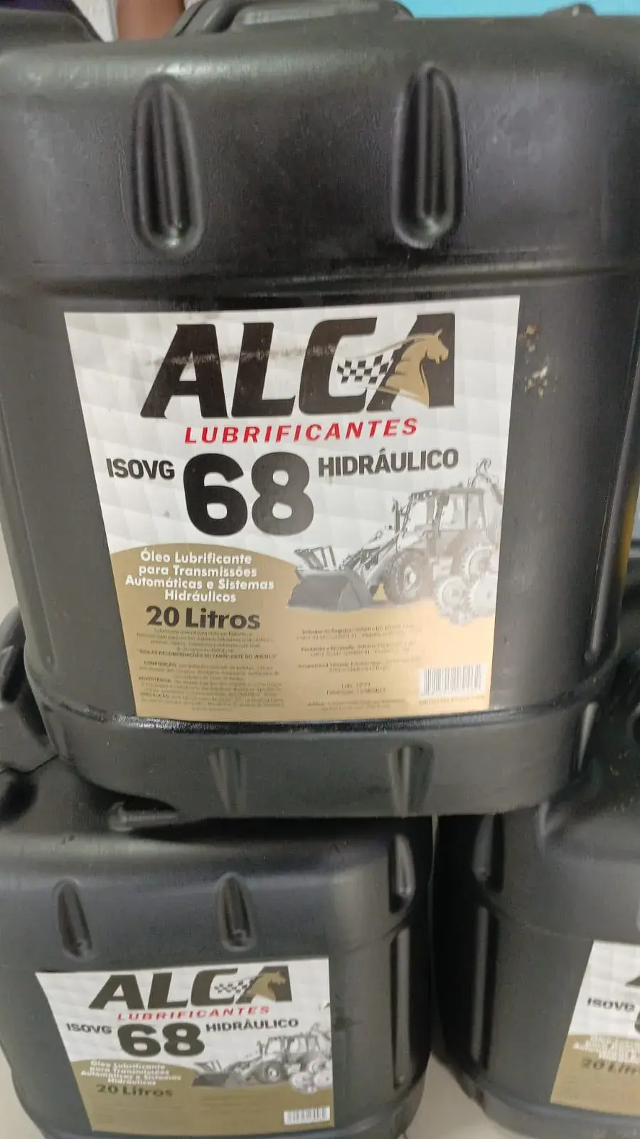 Óleo Hidráulico 68 Alca ISO VG 68 Alta Performance Sistemas Hidráulicos